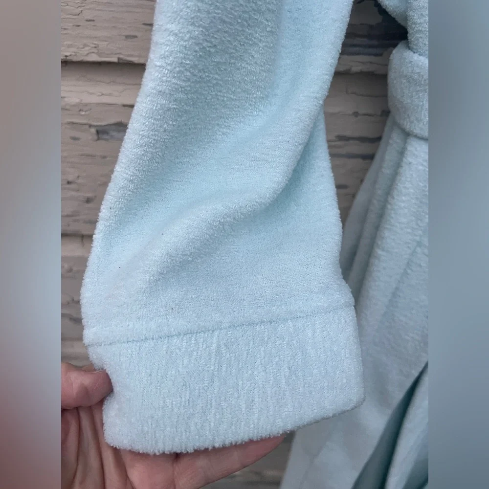Miss Elaine Heavenly Bodies Plush Cozy Terry Cloth Midi Length Bath Robe Medium - Picture 5 of 7